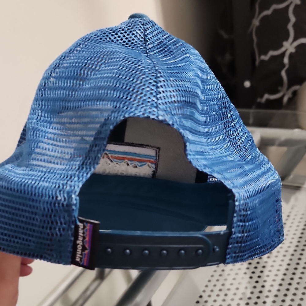 Patagonia Teal Mesh Trucker Cap - Picture 4 of 8